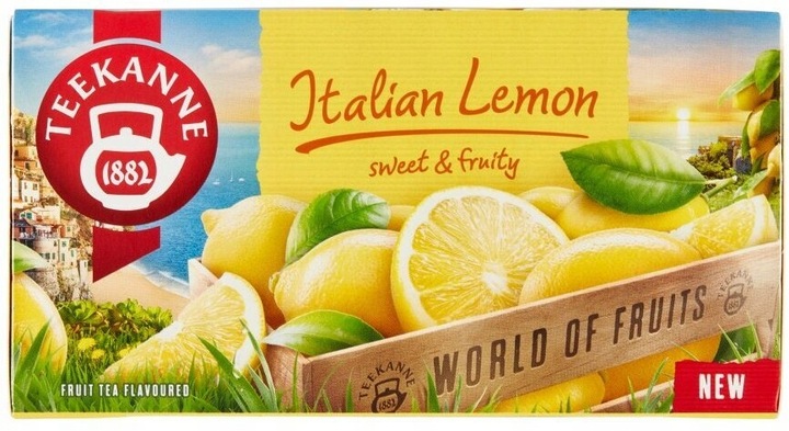 Herbata Teekanne Italian Lemon cytryna 5x20szt-2g