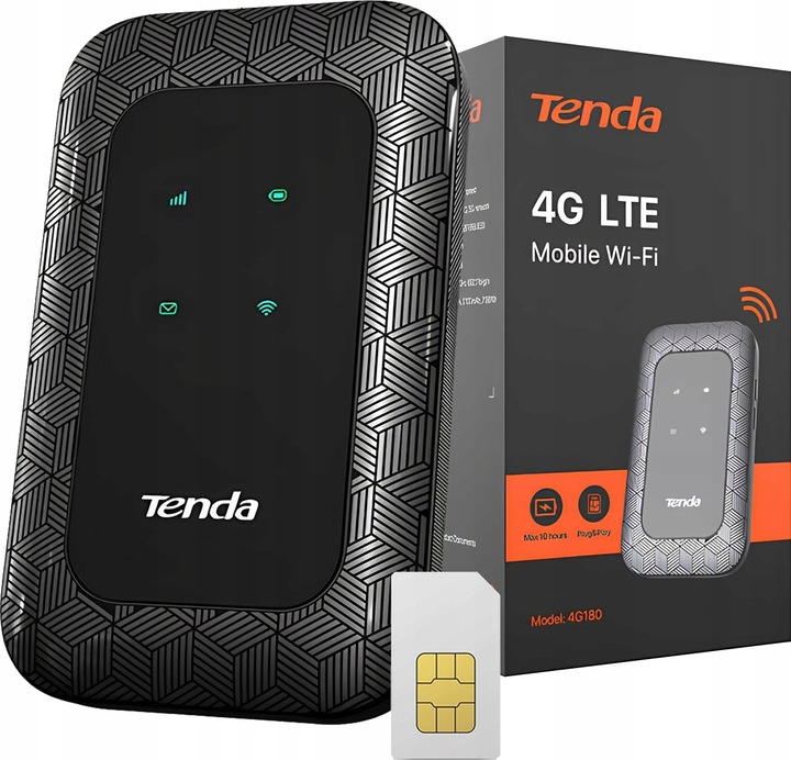 Przenośny Mobilny Router Na Karte SIM Kieszonkowy WiFi 4G LTE MiFi