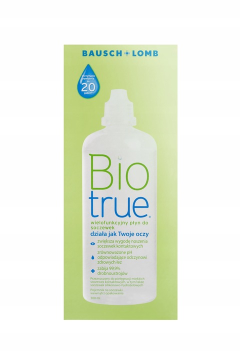Płyn do soczewek Biotrue, 300 ml