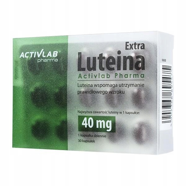 Activlab Luteina Extra 40mg Zdrowy Wzrok 30 kaps