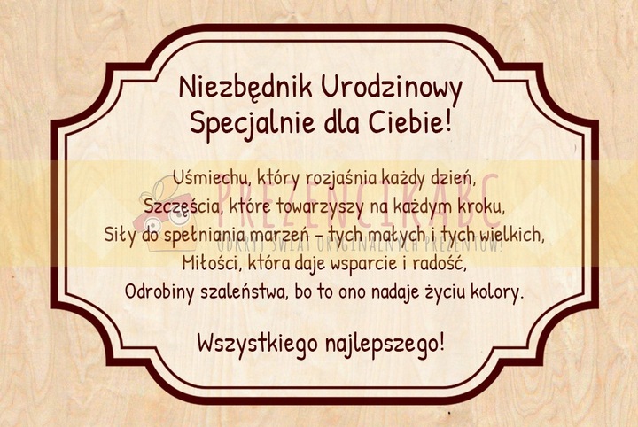 Niezbędnik Skrzynka Pudełko Osiemnastka PREZENT Urodziny BOX 18 30 40