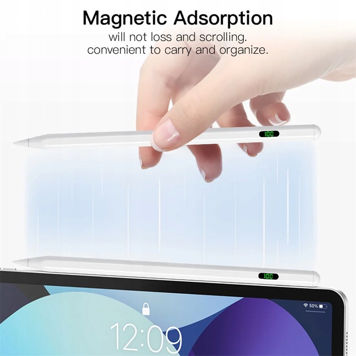 Stylus Pen 2S Rysik dla Apple iPad iOS Android Windows Digital+ Magnetic