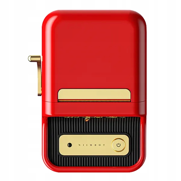Drukarka termiczna NIIMBOT B21 czerwony + rolka etykiet