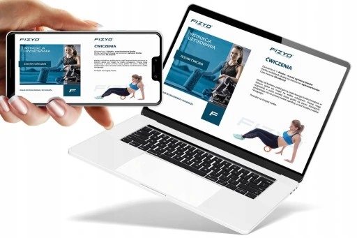 MATA DO ĆWICZEŃ MASAŻU WAŁEK ROLLER PIANKA EVA 4w1