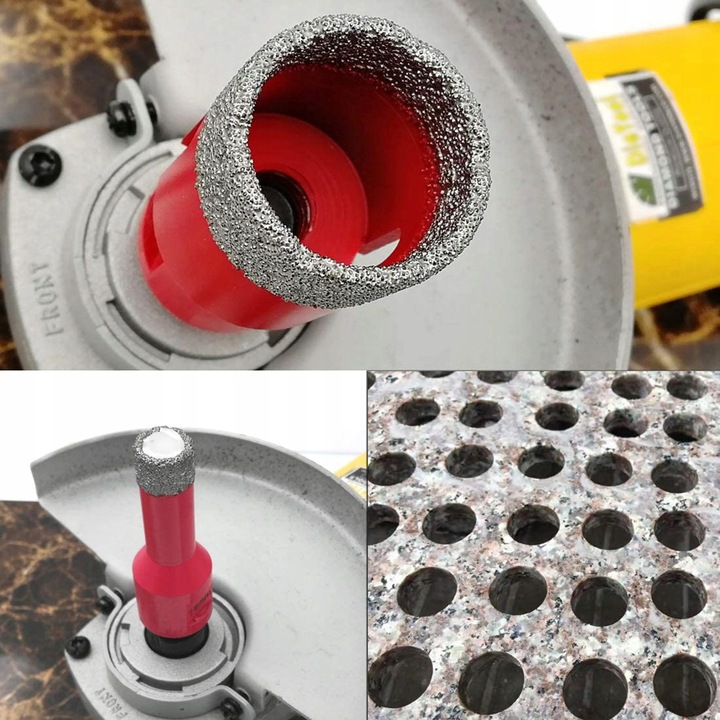 OTWORNICA DIAMENTOWA KORONKA WIERTŁO 35 MM M14 GRES PŁYTEK KAMIEŃ