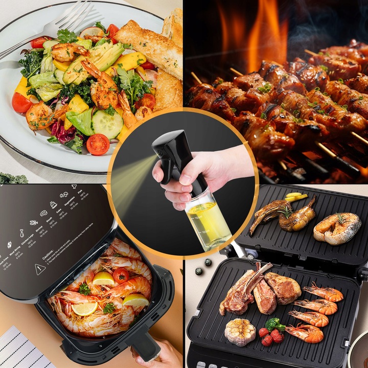 Frytkownica Beztłuszczowa XXL Aigostar Cube Air Fryer 1900W 7L