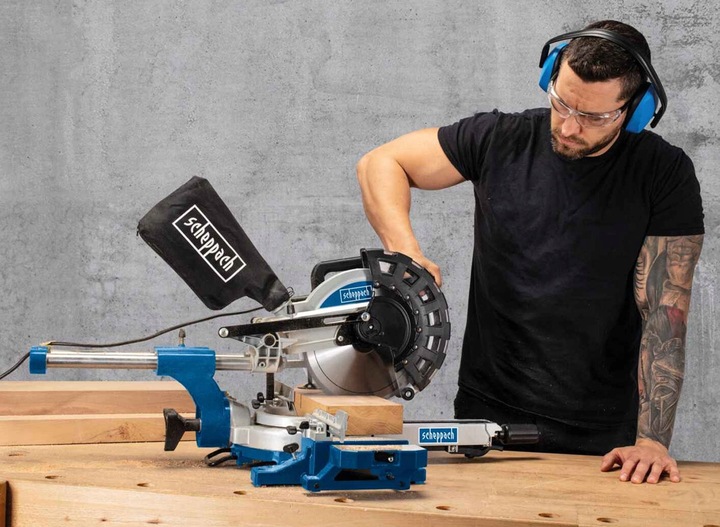 Piła ukośnica Scheppach SOFT START HM254 model 2025PL 254mm pilarka