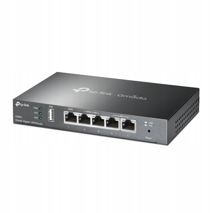 Router TP-LINK TL-ER605 Multi-WAN, VPN, Omada