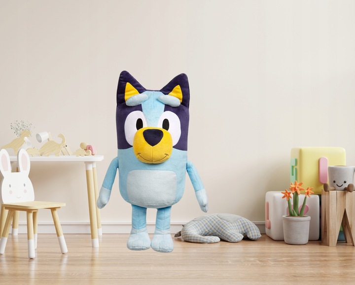 ZESTAW MASKOTKA BLUE PLUSZAK ZABAWKA MIŚ PRZYTULANKA BING 30CM