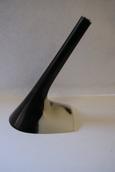 Czernidło do skór plastiku idealne do obcasów