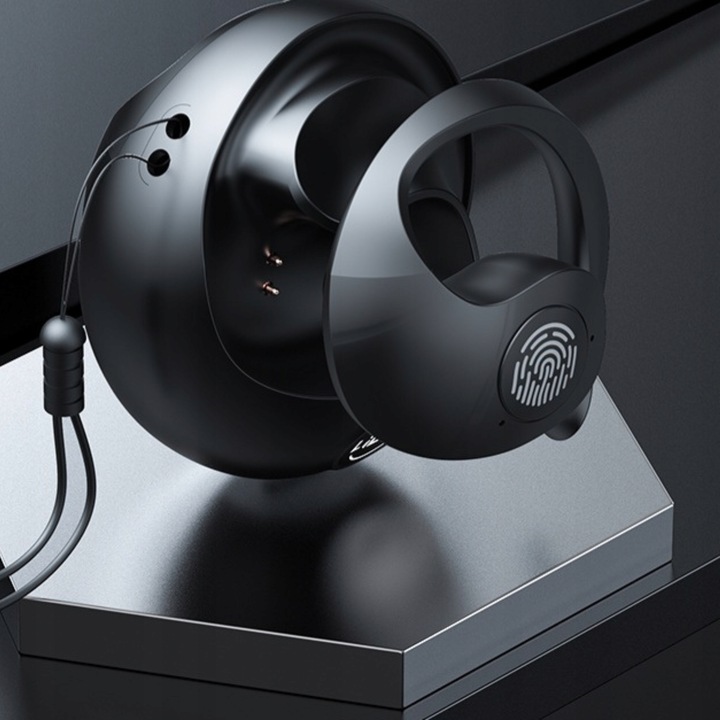 SŁUCHAWKI BEZPRZEWODOWE ZAUSZNE JR07 DO BIEGANIA i ROWER