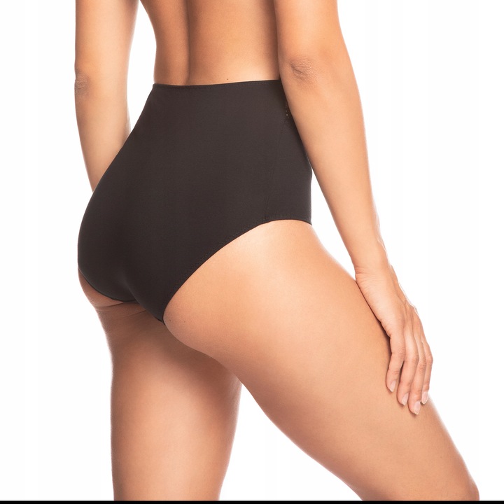 4XLAMA MAJTKI DAMSKIE Z WYSOKIM STANEM BAWEŁNIANE MAXI ROZ. M