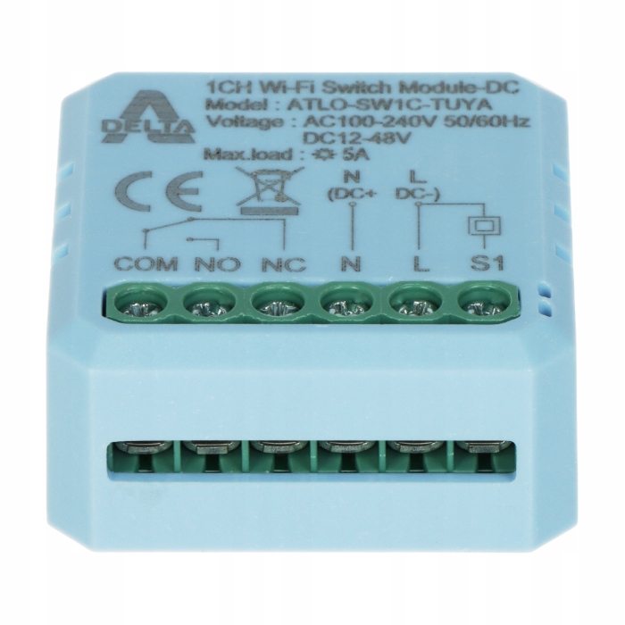 INTELIGENTNY STEROWNIK DO BRAM SMART PRZEKAŹNIK TUYA WIFI 230V 12V 24V