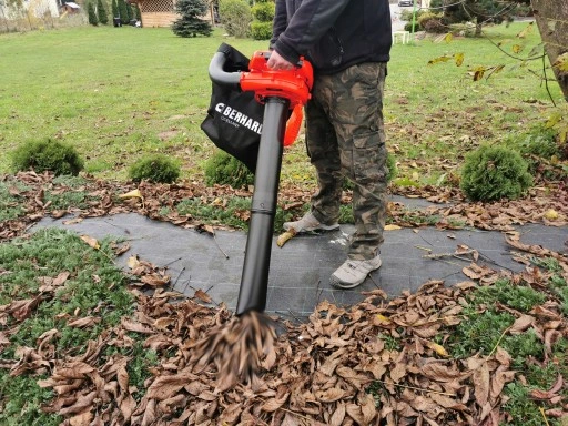 DMUCHAWA SPALINOWA ODKURZACZ DO LIŚCI BERHARD