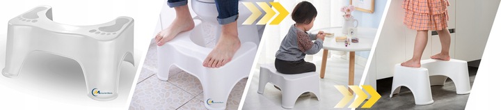 PODNÓŻEK TOALETOWY podest łazienkowy stołek taboret schodek toalety