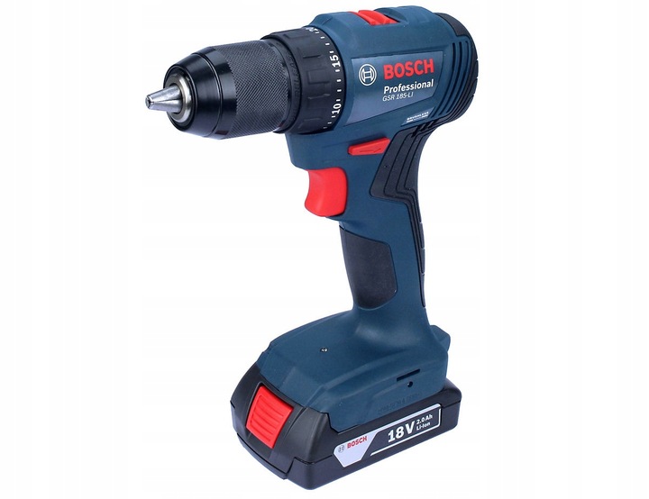 WKRĘTARKA GSR 185-LI BOSCH 2x2,0Ah BEZSZCZOTKOWA