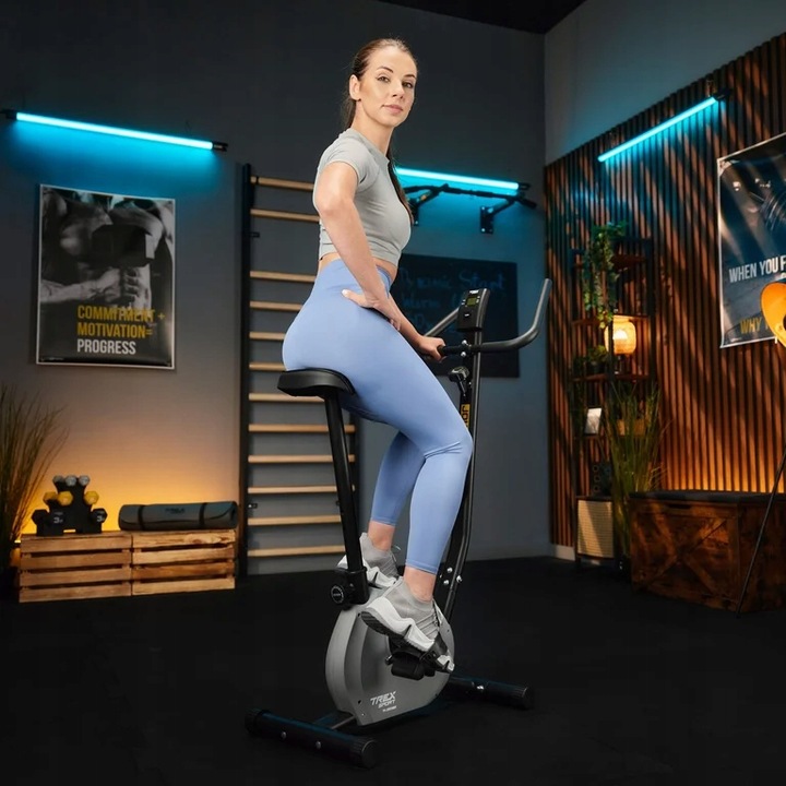 Rowerek treningowy stacjonarny domowy rower do ćwiczeń fitness Trex