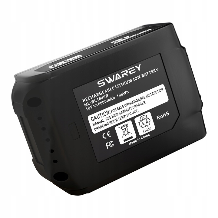 2x Akumulator Bateria do Makita 18V 6Ah BL1840 BL1850+ ŁADOWARKA 14.4