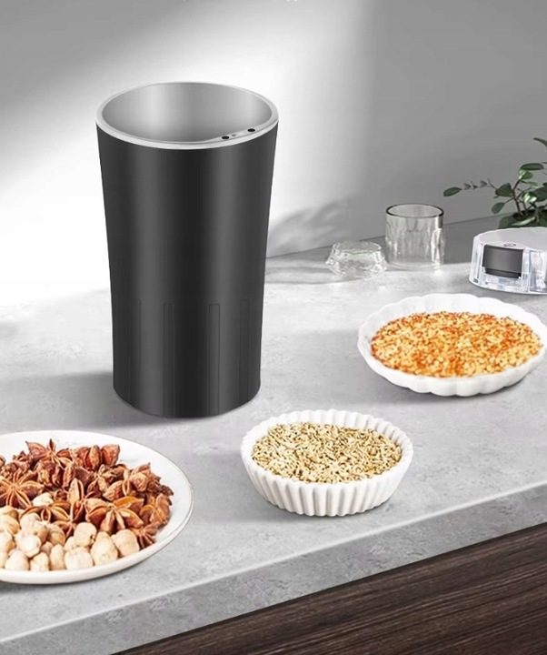 MŁYNEK DO KAWY MOCNY ELEKTRYCZNY DO MIELENIA PRZYPAWY ORZECHY ZIARNA