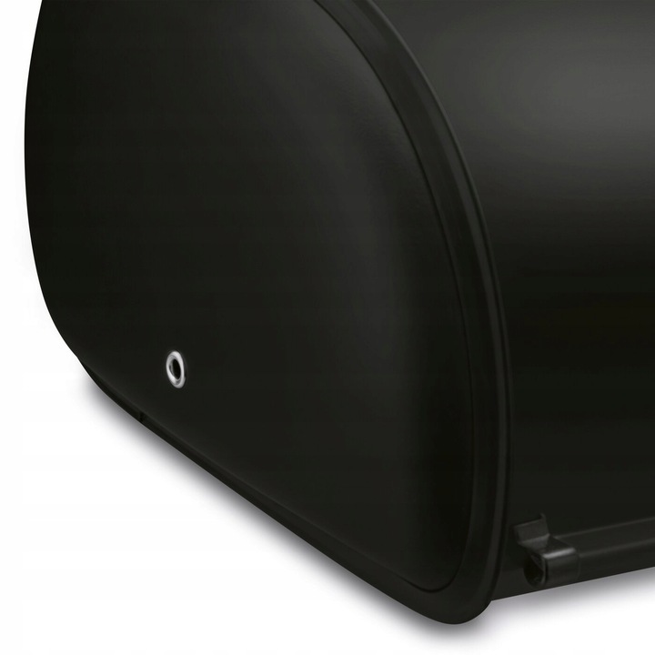 Zestaw CHLEBAK Stalowy i 2 POJEMNIKI na przyprawy Tadar Satino Black