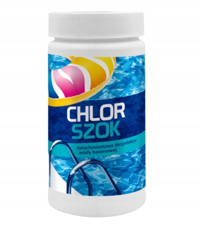 CHLOR SZOK DO BASENU GRANULAT CHEMIA BASENOWA 1kg GAMIX