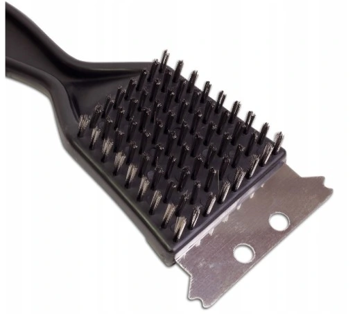 SKROBACZKA SZCZOTKA ZE SKROBAKIEM DO CZYSZCZENIA GRILLA RUSZTÓW CZYŚCIK 2W1