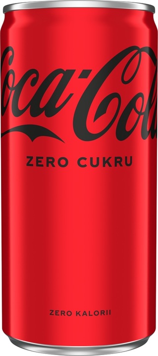 Napój gazowany Coca Cola Zero cukru puszka 24x 200ml