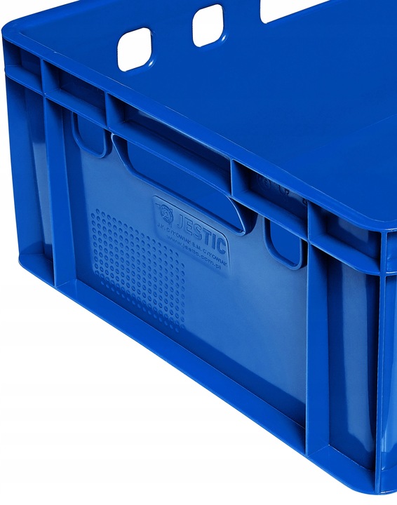 SKRZYNKA POJEMNIK EURO E2 NIEBIESKA NOWA MOCNA