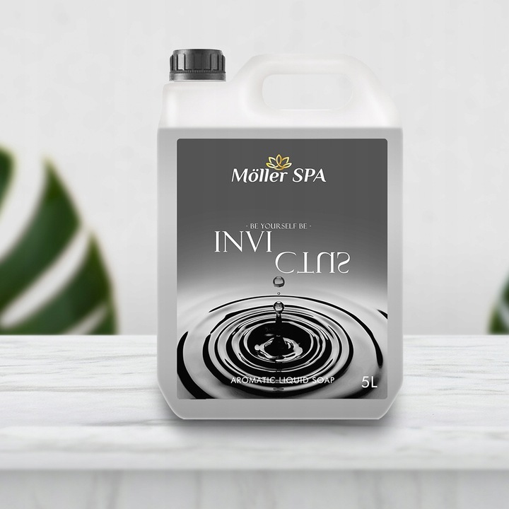 Möller SPA MYDŁO W PŁYNIE O ZAPACHU PERFUM INVICTUS MĘSKI 5L DO DOZOWNIKÓW