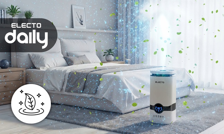 NAWILŻACZ POWIETRZA DYFUZOR JONIZATOR 4L AROMATERAPIA PILOT + 12