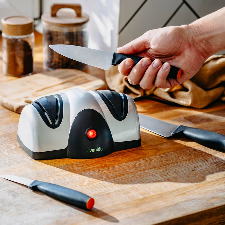 Ostrzałka Do Noży Elektryczna Dom I Ogród 2-Stopniowa Przybory Kuchenne