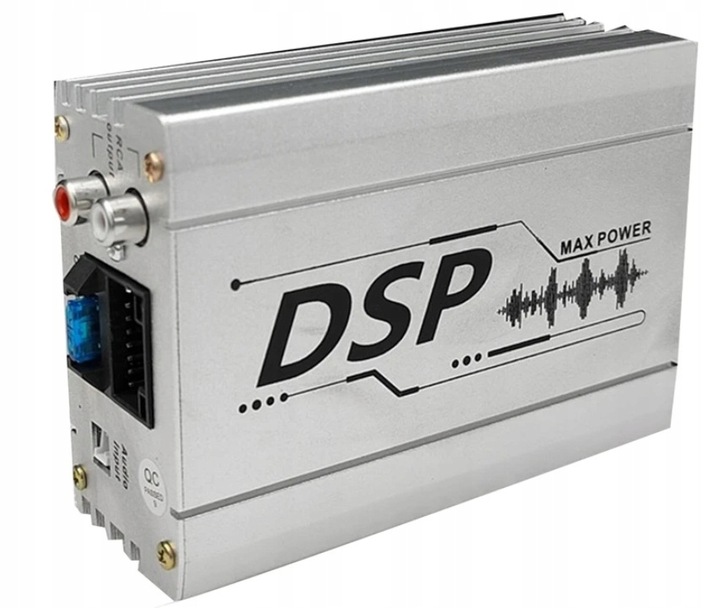 Wzmacniacz dźwięku 4x50W 10 kanałów DSP do radia z android Bluetooth