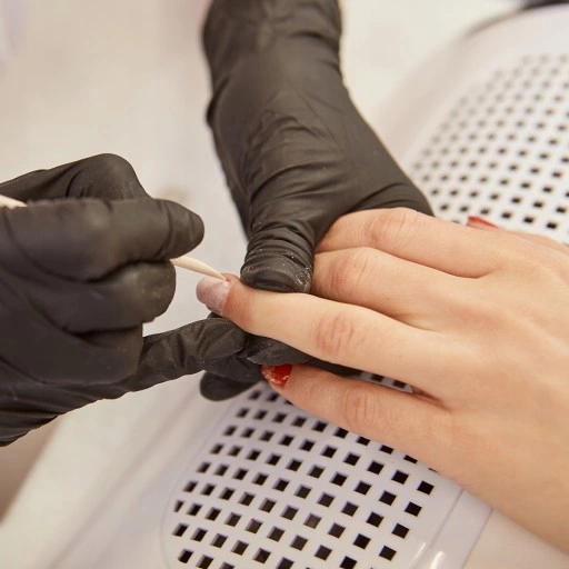 MOCNY POCHŁANIACZ PYŁU DO PAZNOKCI 80W 2 wiatraki