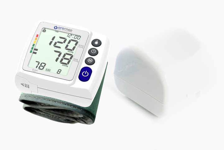 CIŚNIENIOMIERZ NADGARSTKOWY NA NADGARSTEK ETUI ARYTMIA LCD PAMIĘĆ