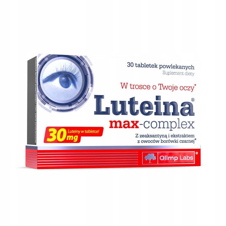 OLIMP LUTEINA MAX-COMPLEX 30tabl OCHRONA WZROKU