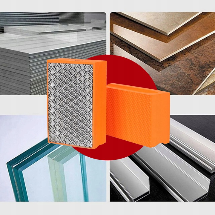 KOSTKA ŚCIERNA DIAMENTOWA POLERSKA SZLIFOWANIA GRESU KAMIENIA PŁYTEK