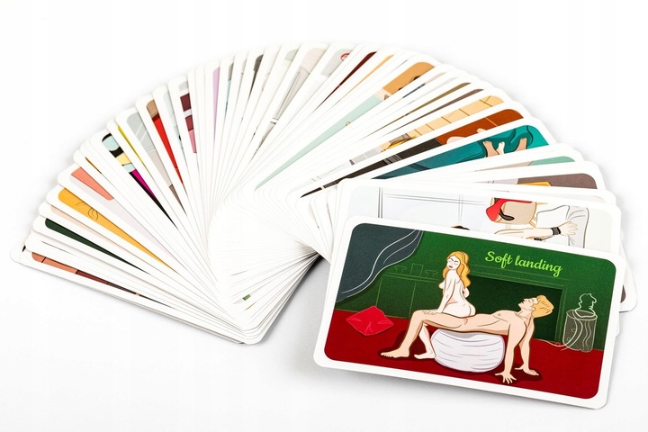 Karty z pozycjami KamaSutra Premium