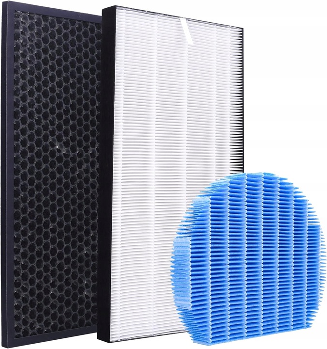 ZESTAW FILTRÓW DO OCZYSZCZACZ SHARP KC-D40EUW KC-D40EUB KC-D40EUH KC-D50EUW