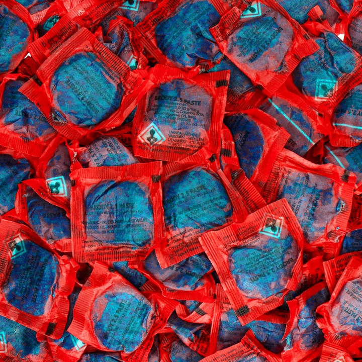 SILNA TRUTKA TRUCIZNA NA SZCZURY MYSZY GRYZONIE PASTA NIEBIESKA NO