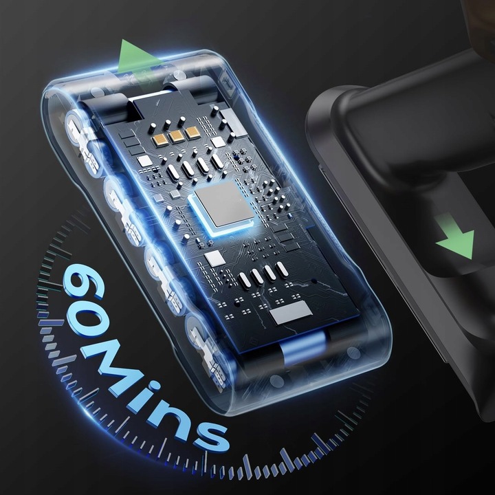 Odkurzacz bezprzewodowy Blossom V18 pionowy 50000PA 550W do domu /