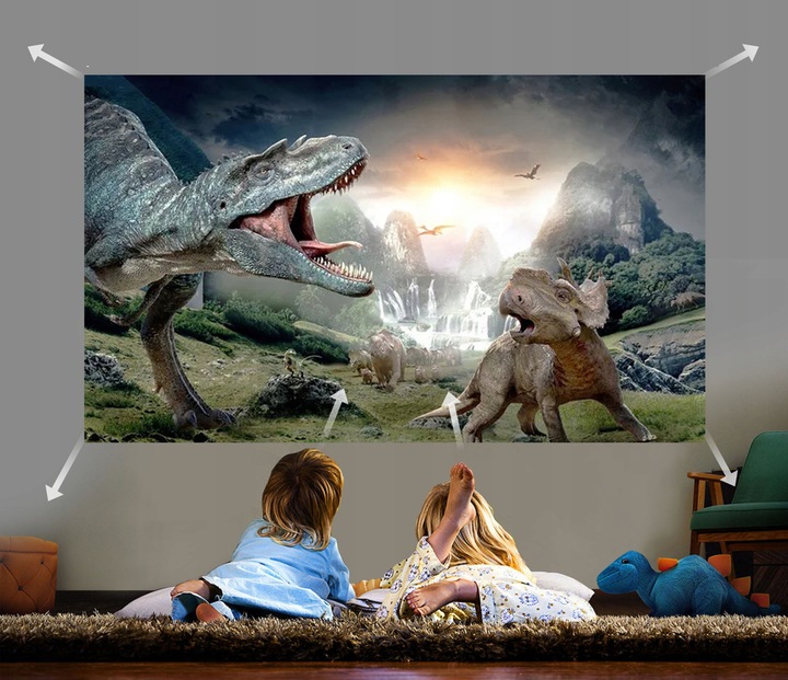 PROJEKTOR RZUTNIK ANDROID SMART TV WIFI FULL HD 12000LM 4K LED