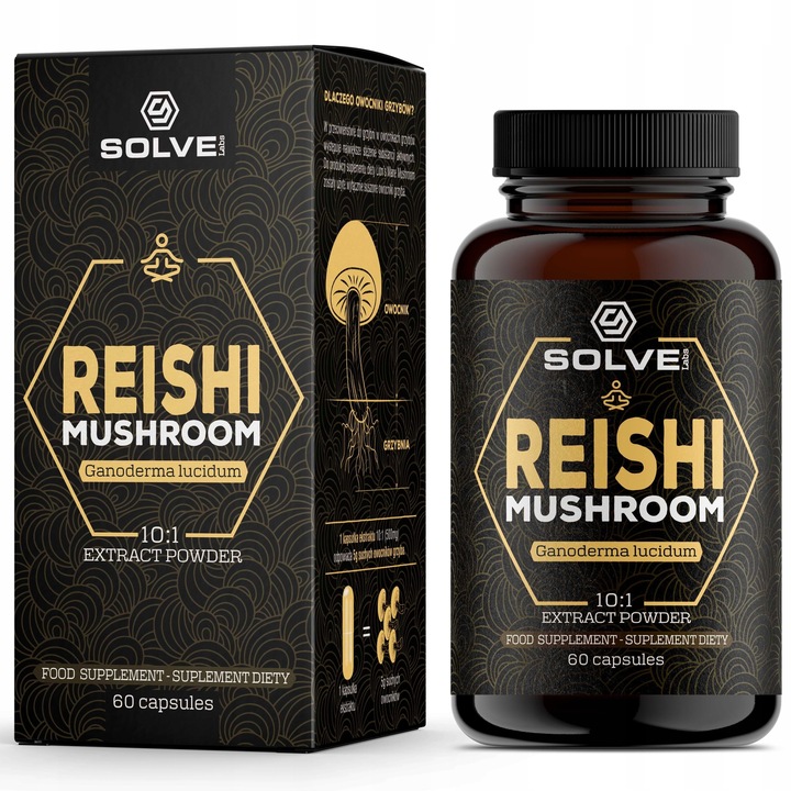 Reishi (Ganoderma lucidum) 10:1 60x500mg