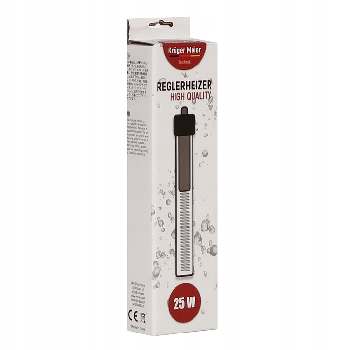 Kruger 25W - grzałka z termostatem do akwarium