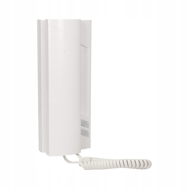 Domofon biały Proel PC-255 Unifon cyfrowy zworki instalacja 2-żyłowa