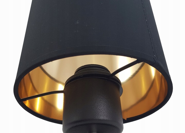 Lampka nocna Lampa stołowa loft na led E27 Abażur