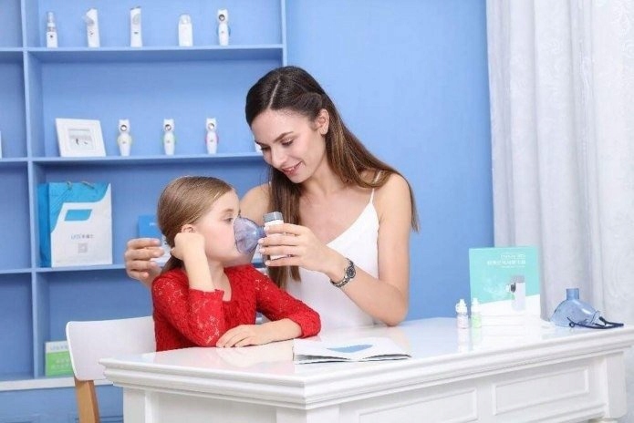 PRZENOŚNY INHALATOR NEBULIZATOR SIATECZKOWY CICHY