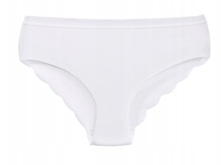 12x Majtki Damskie Bezszwowe Figi Bawełniane Gładkie MORAJ M