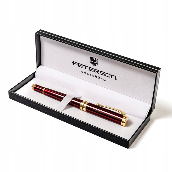 Peterson długopis na prezent GRAWER + eleganckie etui z własnym napisem