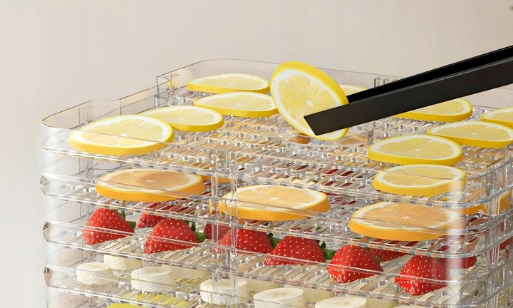 SUSZARKA DO GRZYBÓW OWOCÓW WARZYW DUŻA 15L TIMER TERMOOBIEG 500W + 6