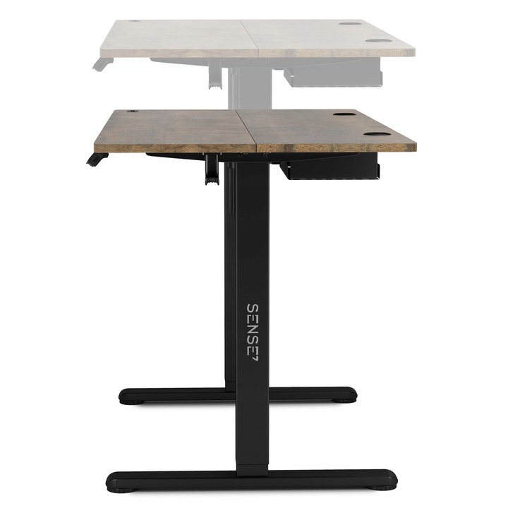 Biurko Elektryczne Regulowane 120x60cm Regulacja Wysokości 72-118cm